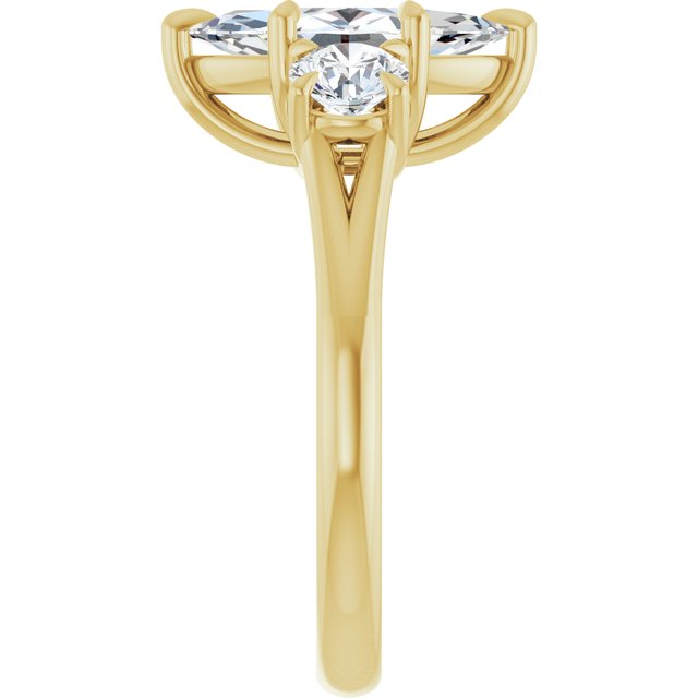 Three-Stone Engagement Ring