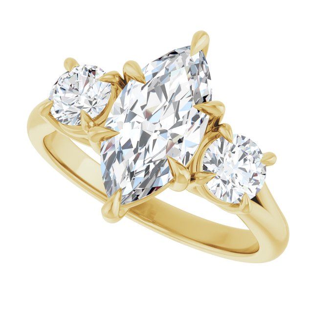 Three-Stone Engagement Ring