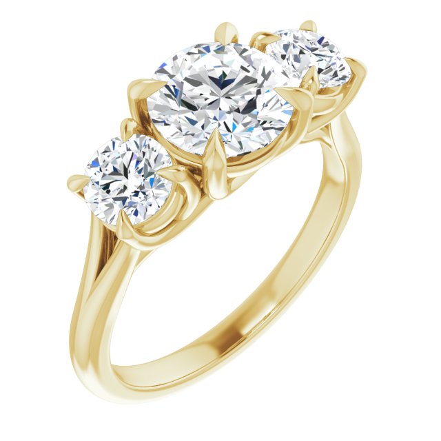 Three-Stone Engagement Ring