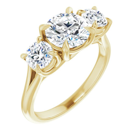 Three-Stone Engagement Ring