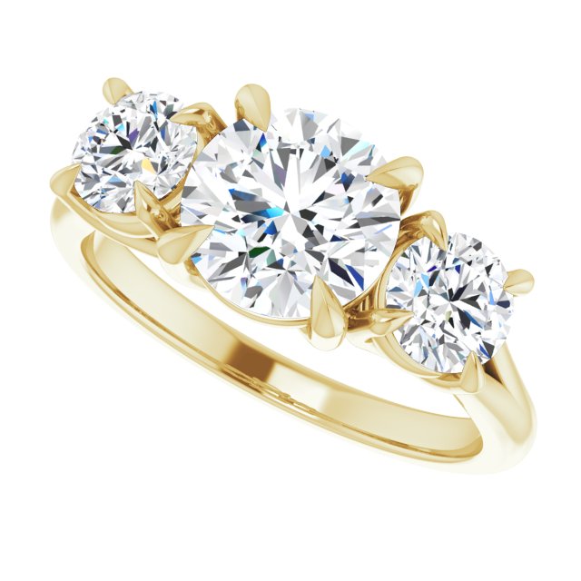 Three-Stone Engagement Ring