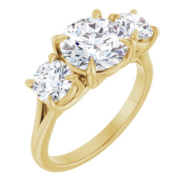 Three-Stone Engagement Ring