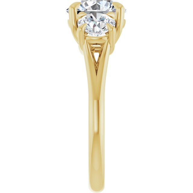 Three-Stone Engagement Ring