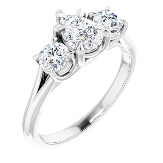 Three-Stone Engagement Ring