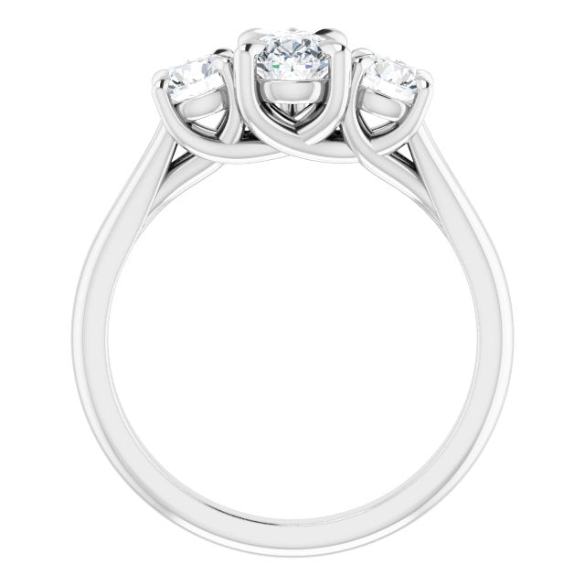 Three-Stone Engagement Ring