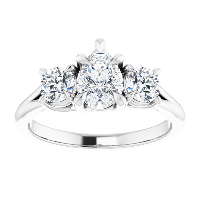 Three-Stone Engagement Ring