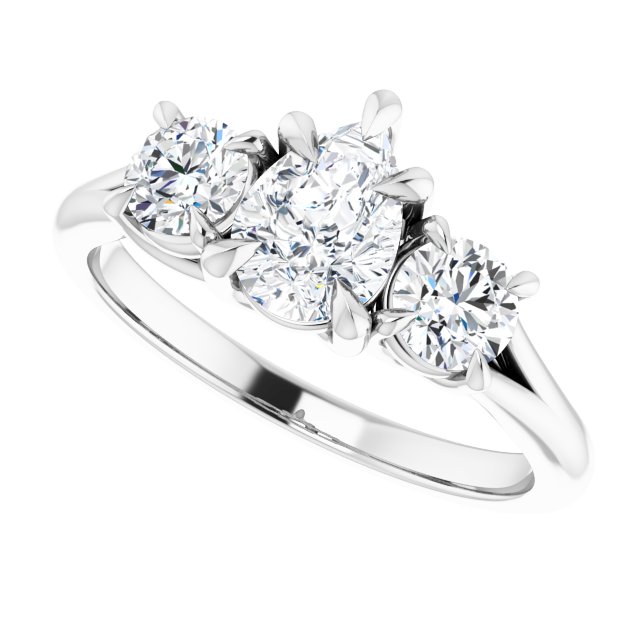 Three-Stone Engagement Ring