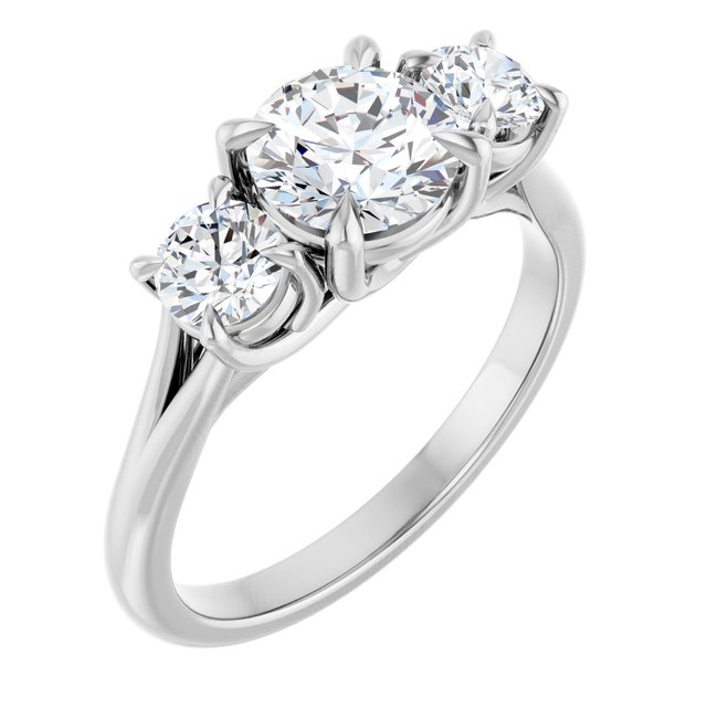 Three-Stone Engagement Ring