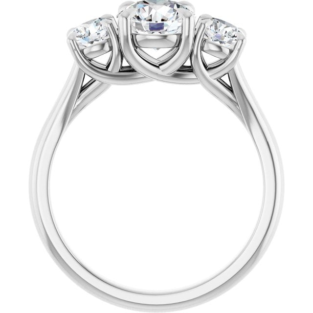 Three-Stone Engagement Ring