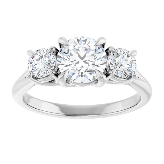 Three-Stone Engagement Ring