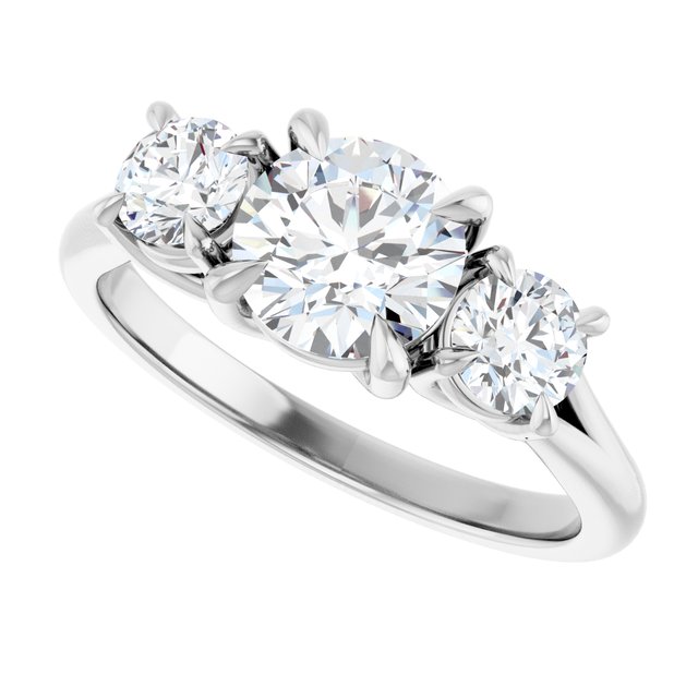 Three-Stone Engagement Ring