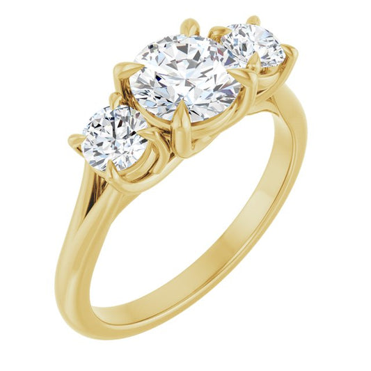 Three-Stone Engagement Ring