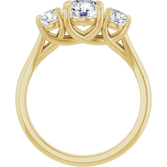 Three-Stone Engagement Ring