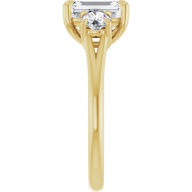Three-Stone Engagement Ring