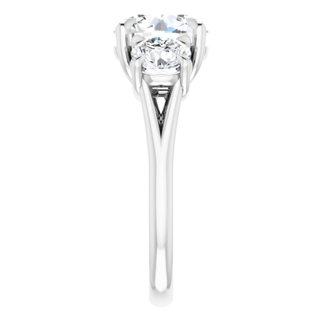 Three-Stone Engagement Ring