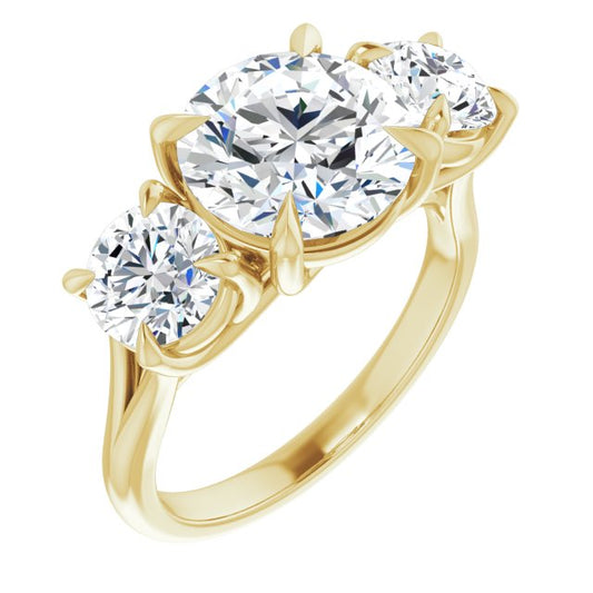 Three-Stone Engagement Ring