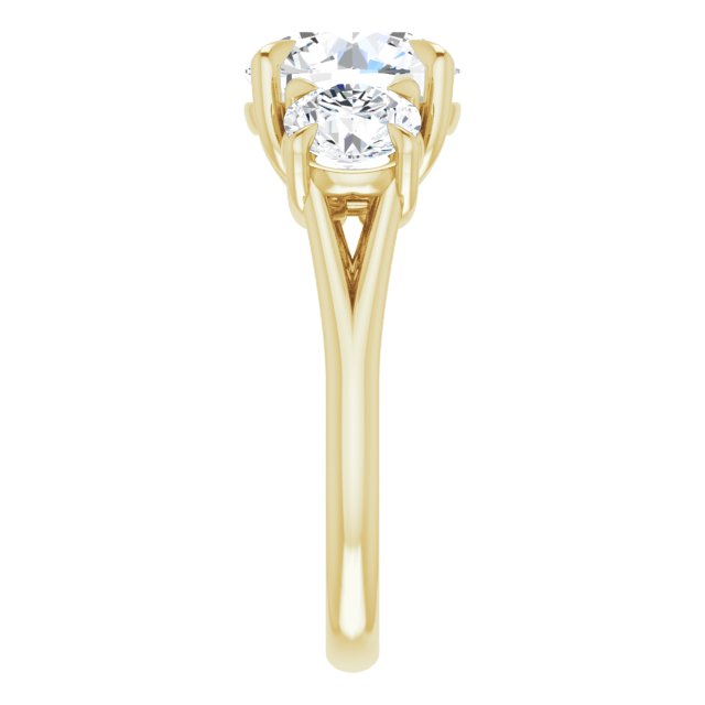 Three-Stone Engagement Ring