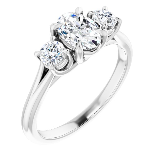 Three-Stone Engagement Ring