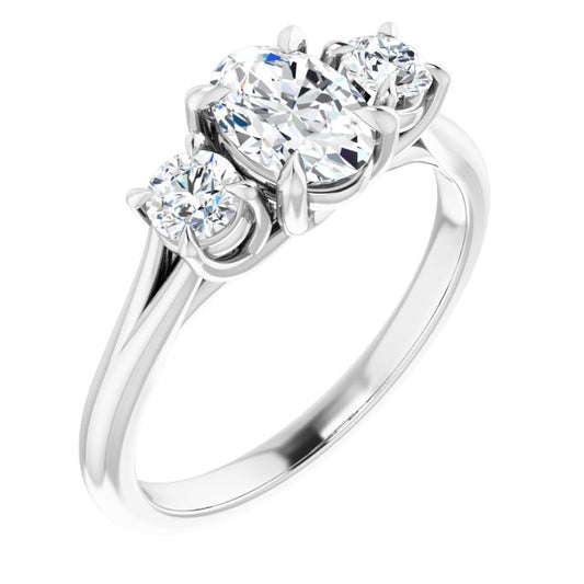 Three-Stone Engagement Ring