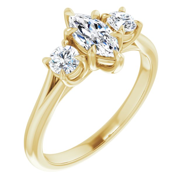 Three-Stone Engagement Ring