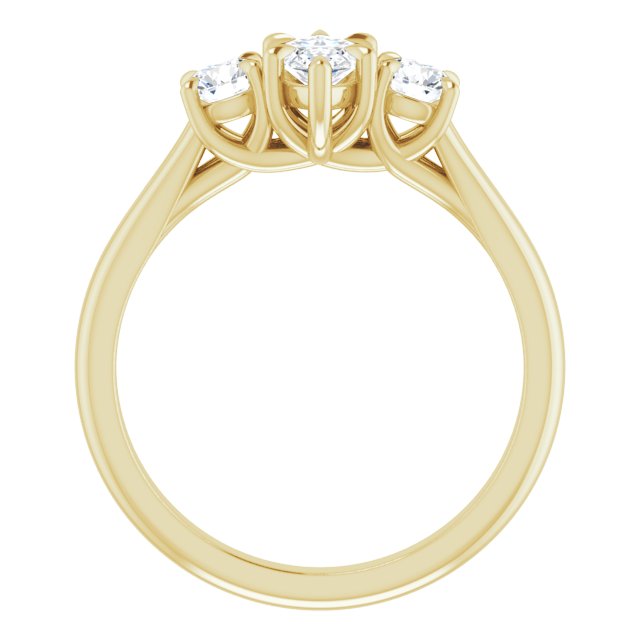 Three-Stone Engagement Ring