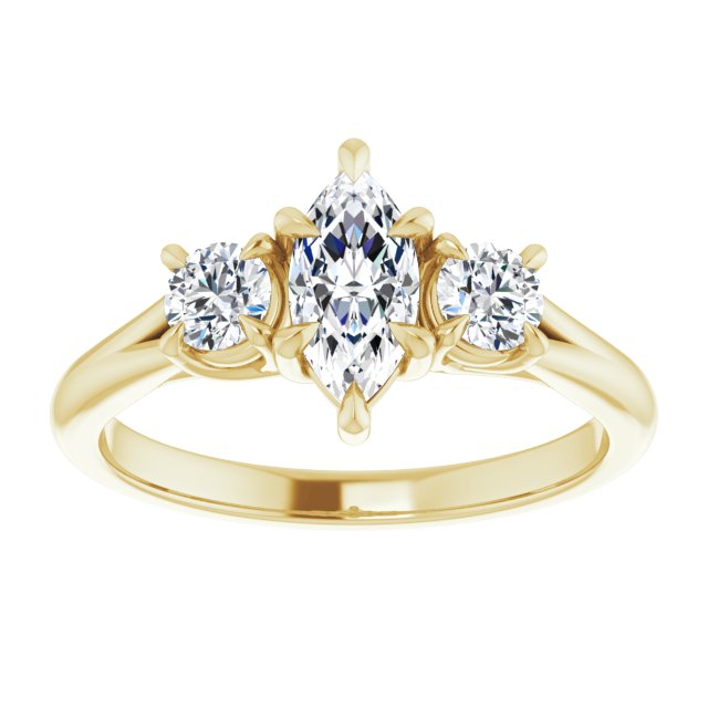 Three-Stone Engagement Ring