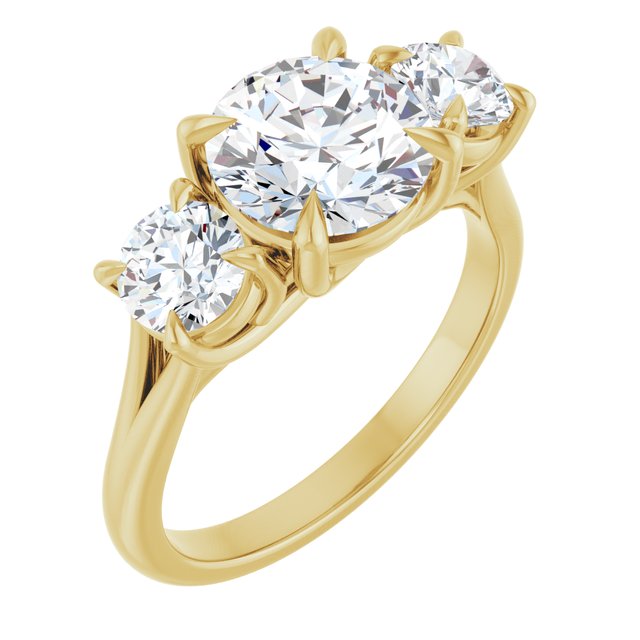 Three-Stone Engagement Ring