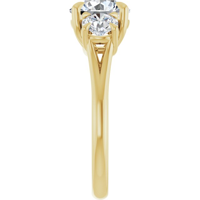 Three-Stone Engagement Ring