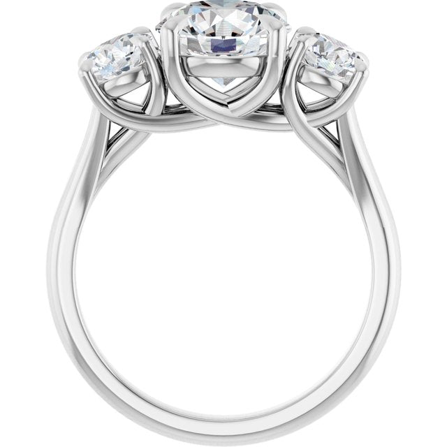 Three-Stone Engagement Ring