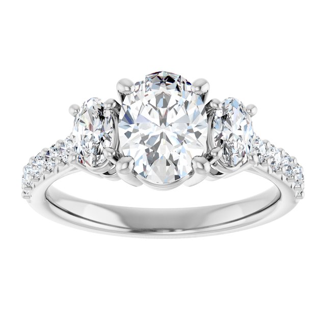 Three-Stone Engagement Ring