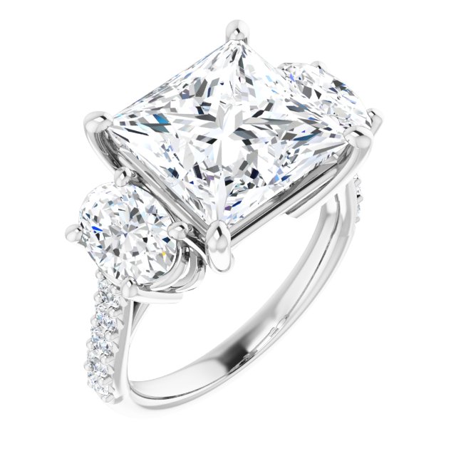 Three-Stone Engagement Ring