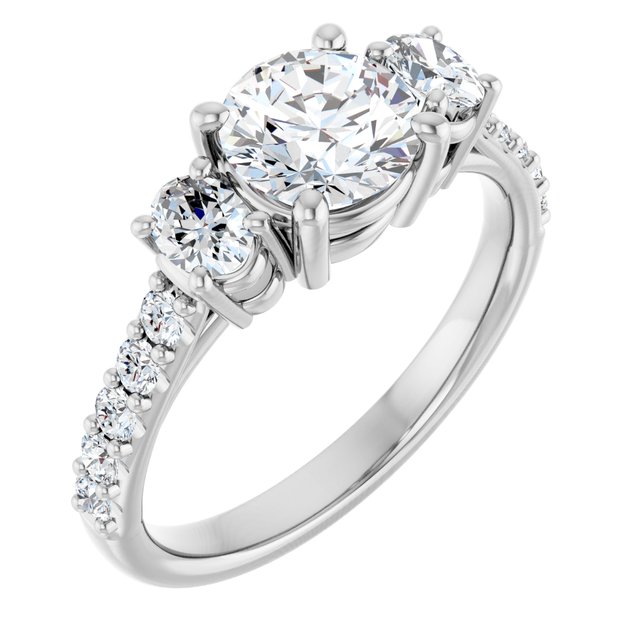 Three-Stone Engagement Ring