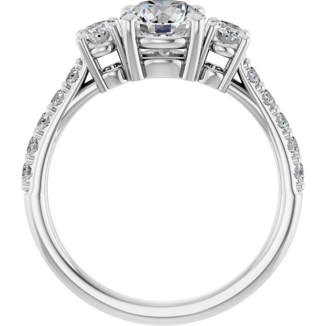 Three-Stone Engagement Ring