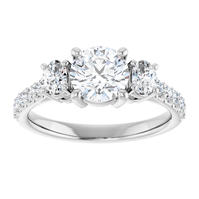 Three-Stone Engagement Ring