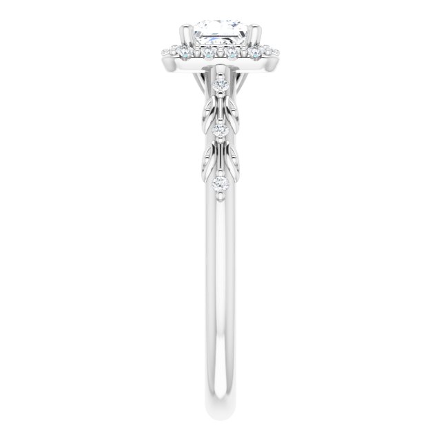 Halo-Style Engagement Ring