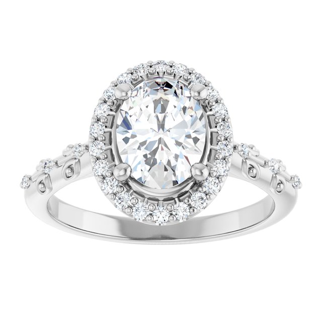 Halo-Style Engagement Ring