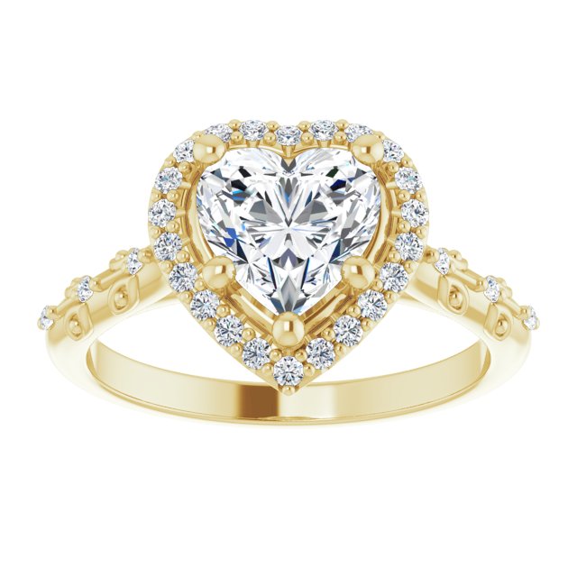 Halo-Style Engagement Ring
