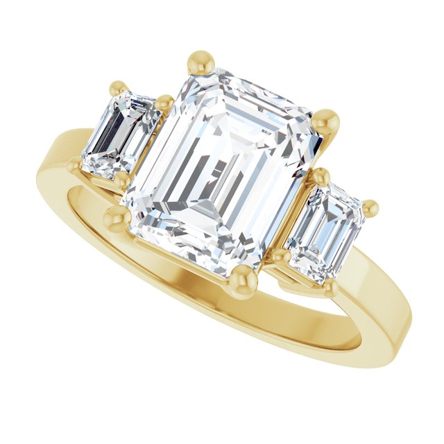 Three-Stone Engagement Ring