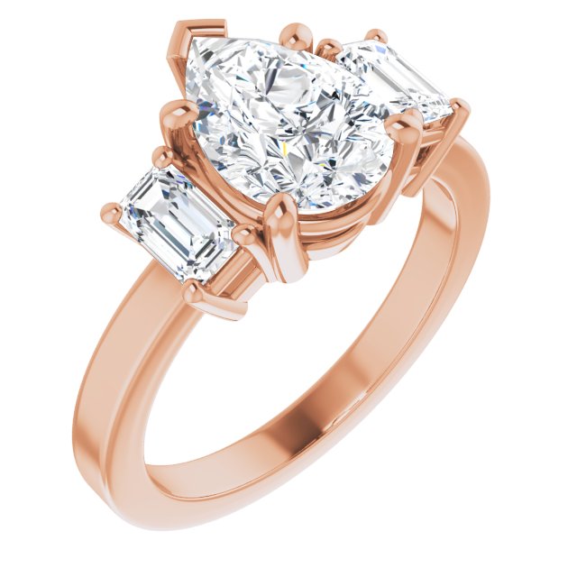 Three-Stone Engagement Ring