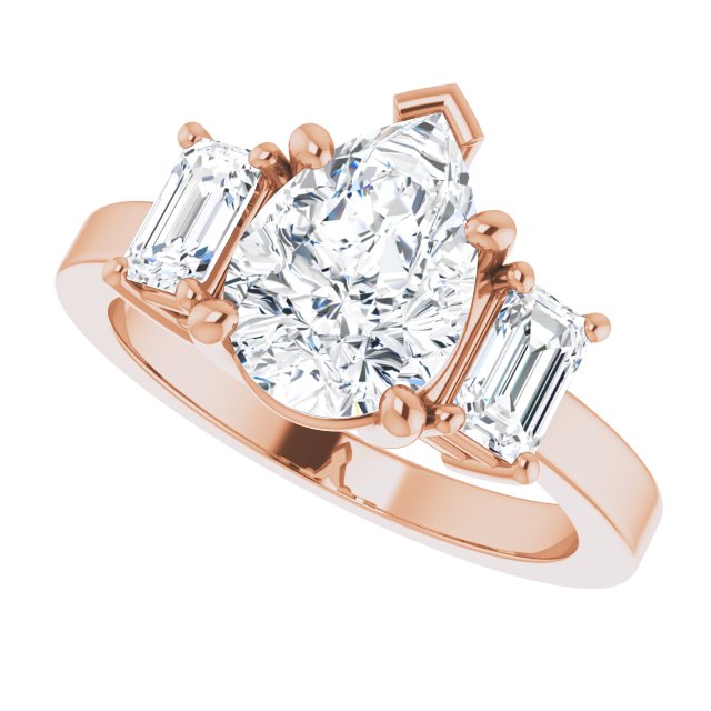 Three-Stone Engagement Ring