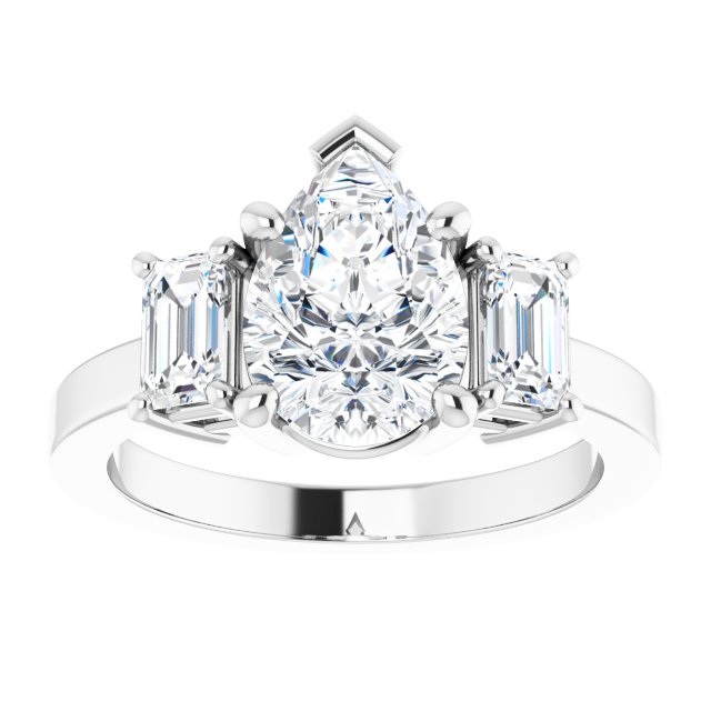 Three-Stone Engagement Ring
