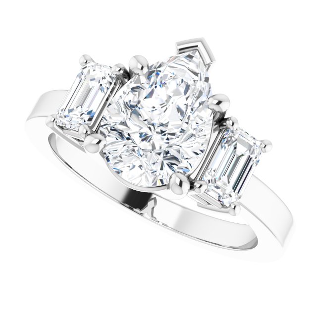 Three-Stone Engagement Ring