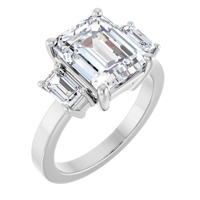 Three-Stone Engagement Ring