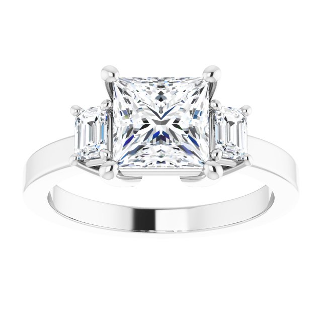 Three-Stone Engagement Ring
