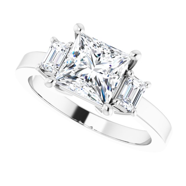 Three-Stone Engagement Ring