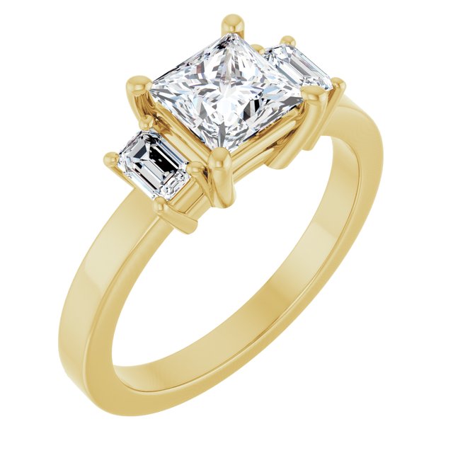 Three-Stone Engagement Ring