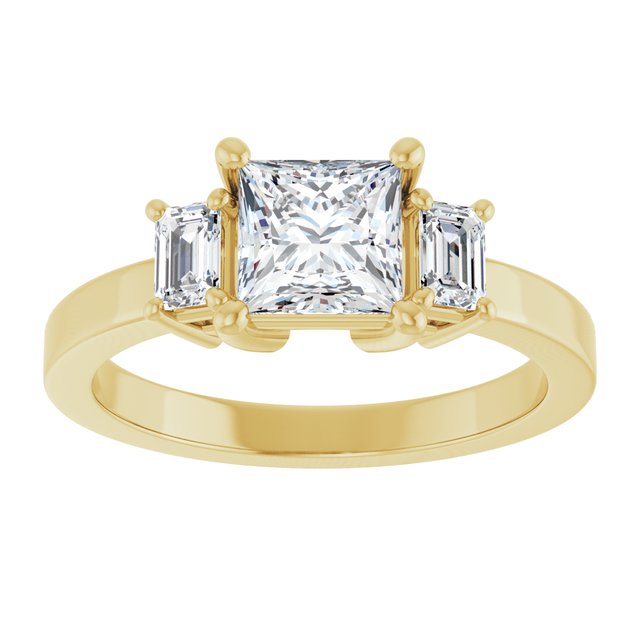 Three-Stone Engagement Ring