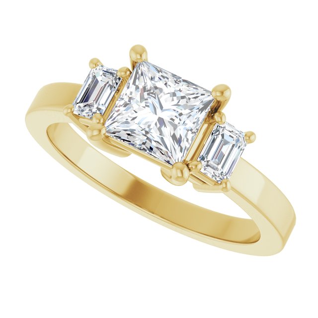 Three-Stone Engagement Ring
