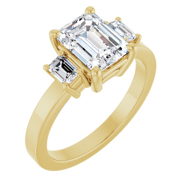 Three-Stone Engagement Ring