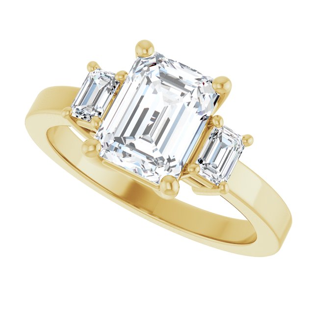 Three-Stone Engagement Ring